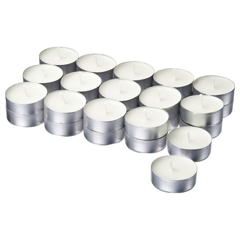 LOTSFÅGEL — Świeczka pachnąca, zapach świeżego prania biały,