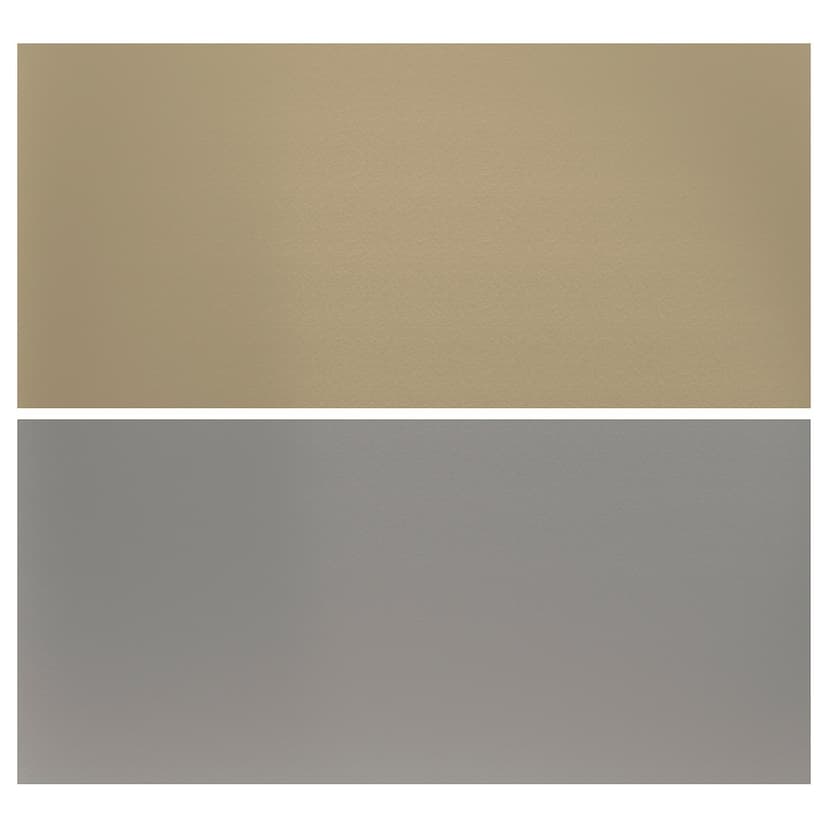 LYSEKIL — Panel ścienny, 2str stal nierdz/mosiądz,