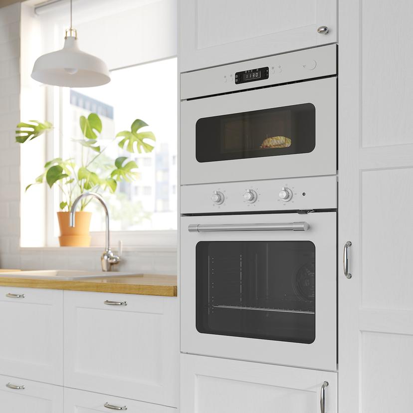 MATTRADITION — Микроволновая печь IKEA 300, белая.