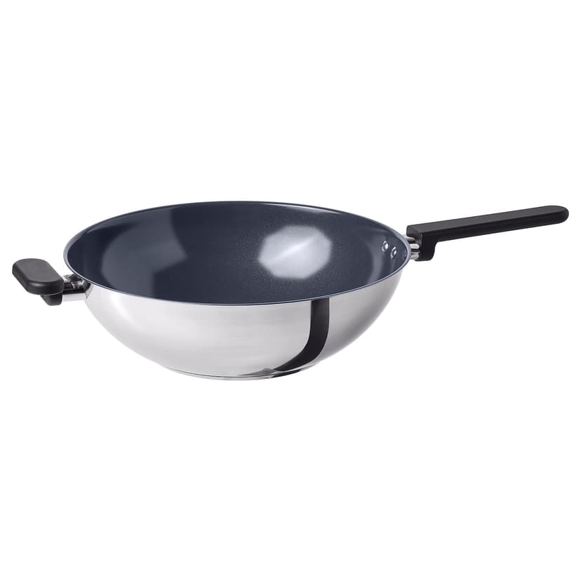 MIDDAGSMAT — Wok, powłoka zapobiegająca przywieraniu/stal nierdz,
