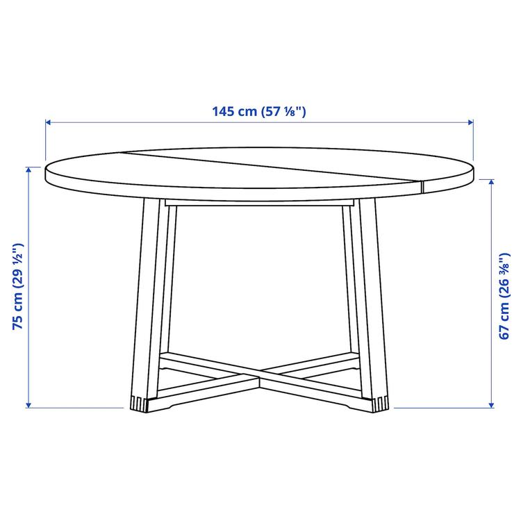 стол+4 стула с подлокотниками dimensions
