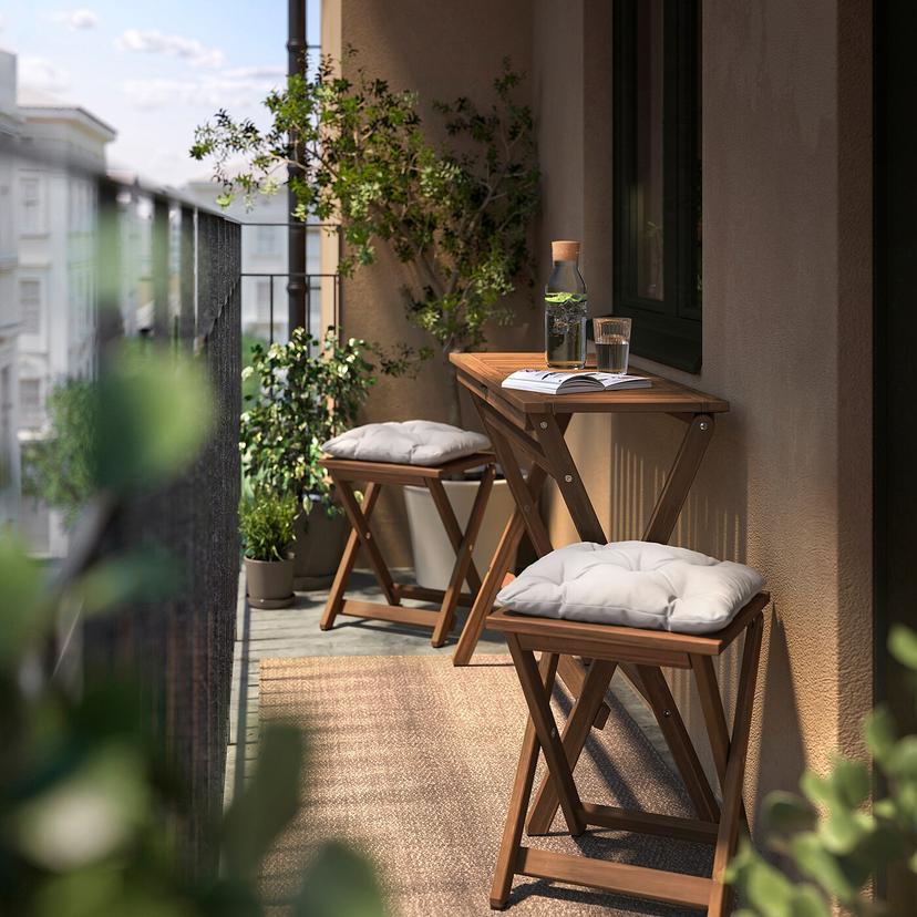 NÄMMARÖ — садовый стол+2 табурета