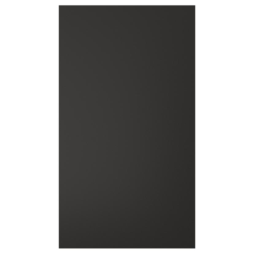 NICKEBO — фронт панель для посудом машины, матовая поверхность антрацит, 45x80 см