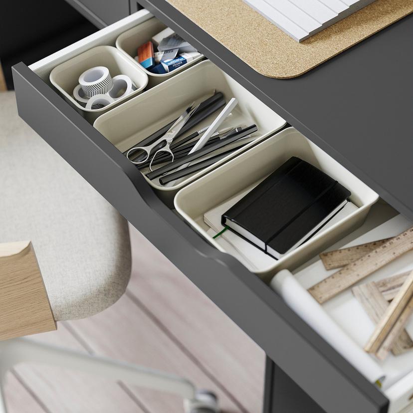 NOJIG — органайзер, пластик/бежевый, 15x20x5 см