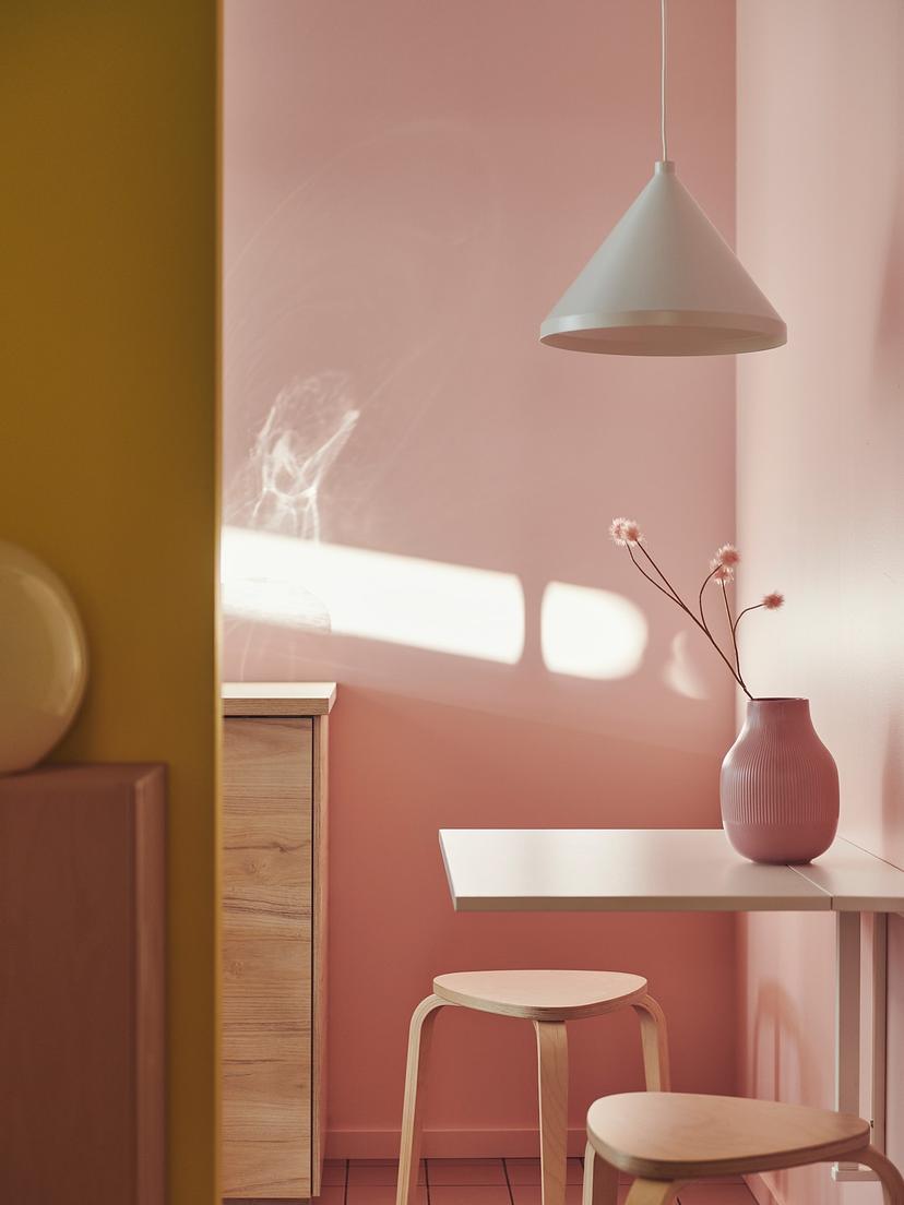 NORBERG — Складной настенный столик, белый