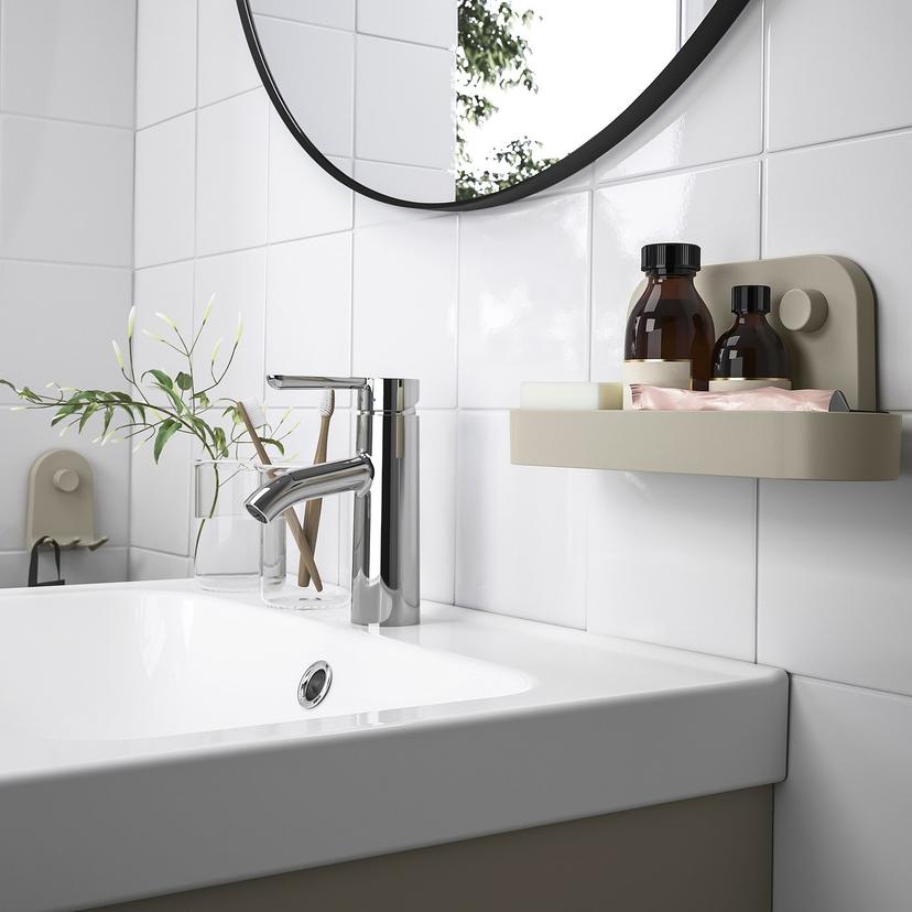 ÖBONÄS — Настенная полка с присоской, 28 см