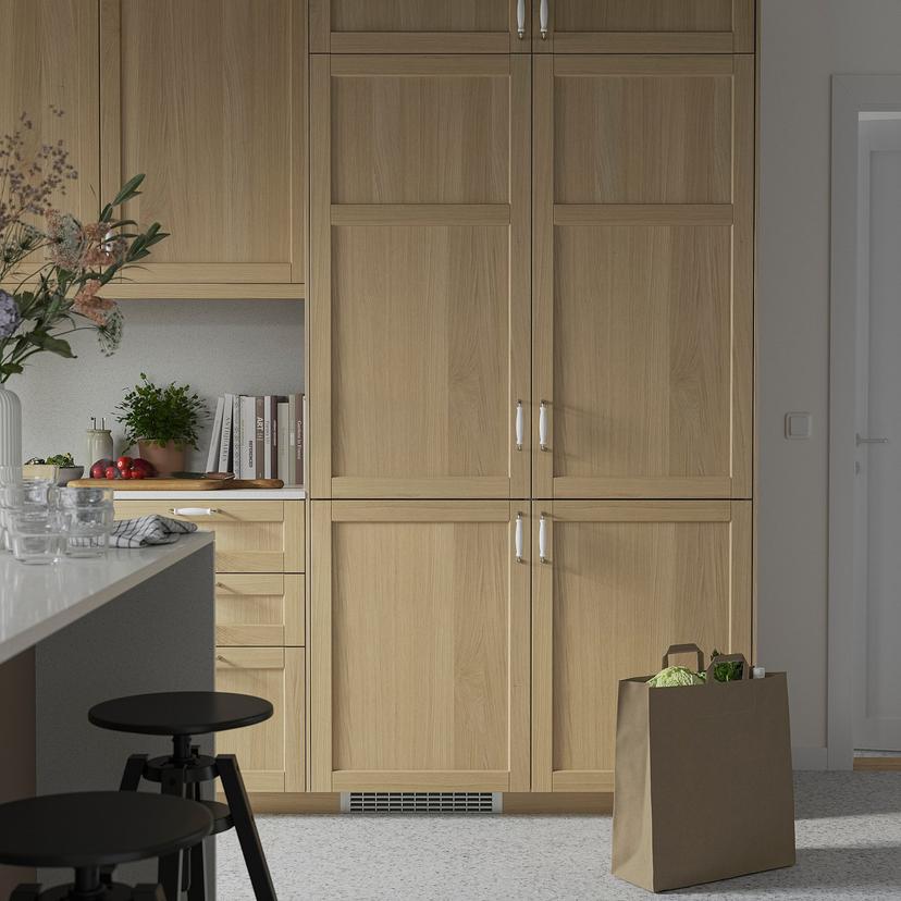 ÖVERNÄS — Холодильник/морозильник, 193/74 l