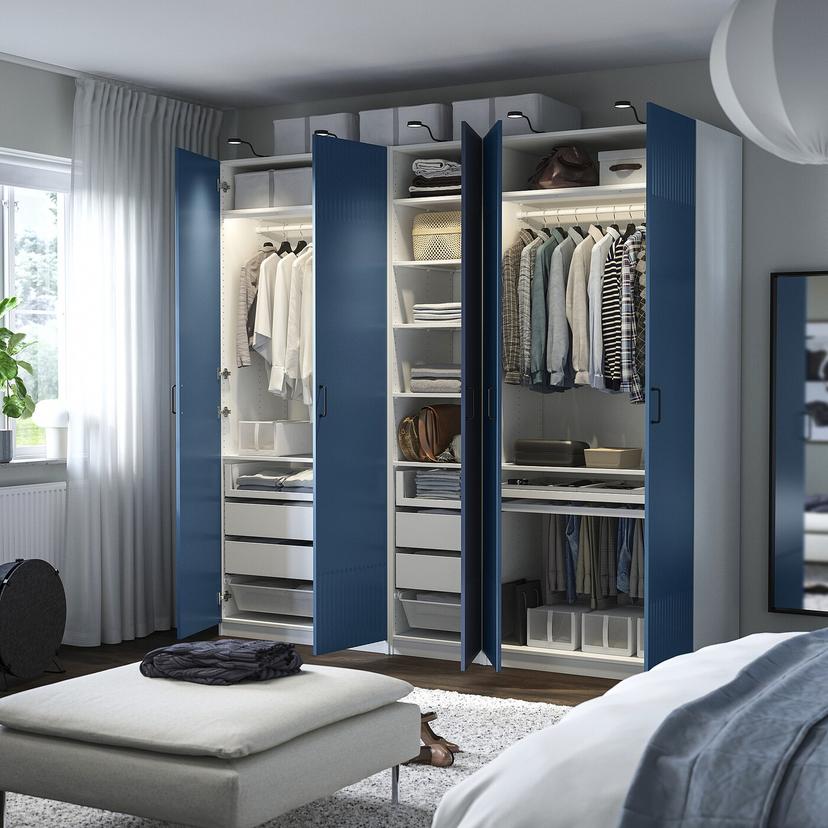 PAX / FYRUDDEN — Комплект одежды, белый/синий