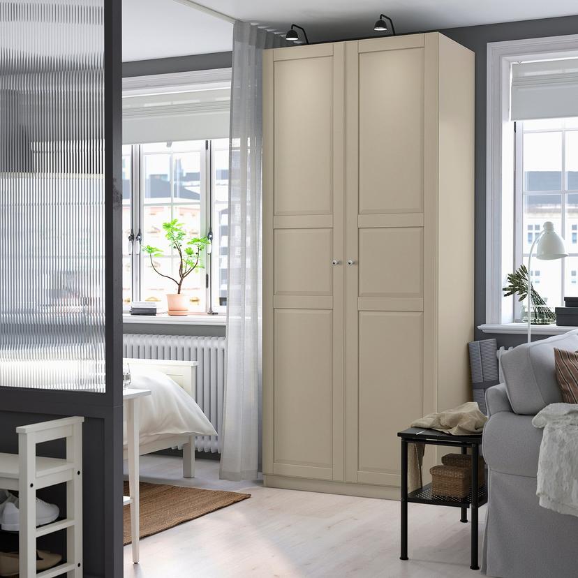 PAX / TYSSEDAL — Гардеробный комплект, 100x60x236 см