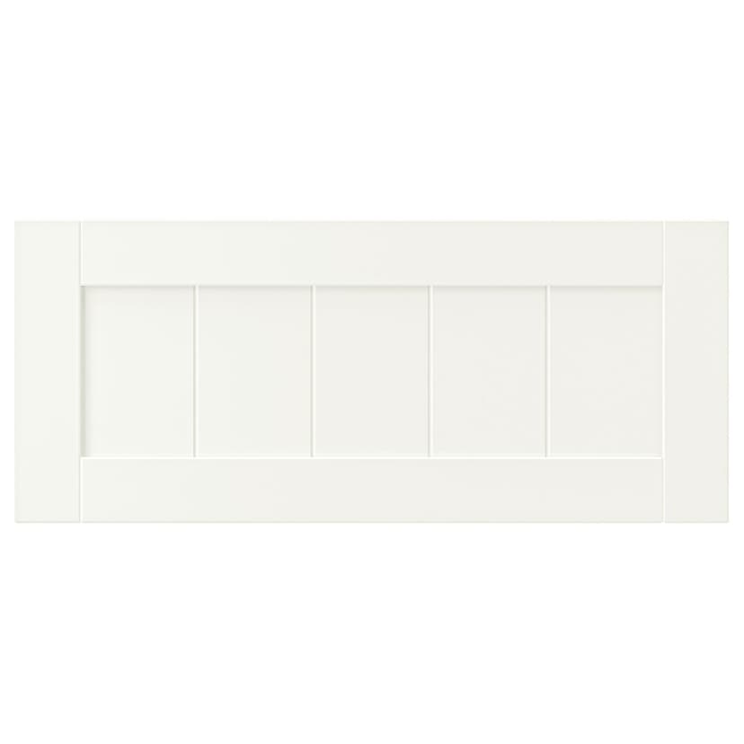 PIPMAKARE — фронтальная панель ящика, белый, 60x26 см