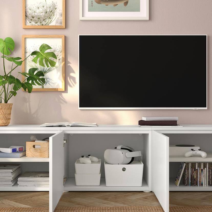 PLATSA — Комбинация с дверями, белый цвет Fonnes/белый