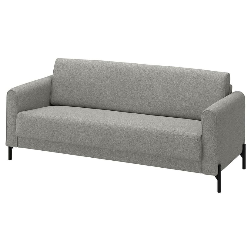SALTMYRAN — Sofa 3-osobowa, Öreryd szarobeżowy,