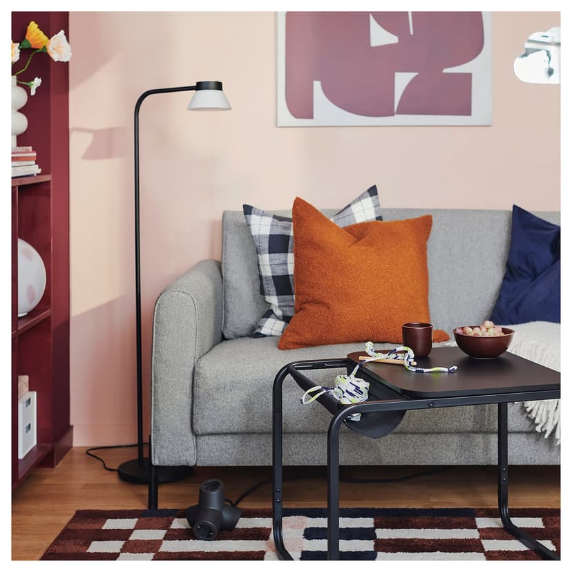 SALTMYRAN — Sofa 3-osobowa, Öreryd szarobeżowy,