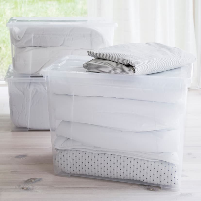 SAMLA — крышка для контейнера 45/65 л, прозрачный