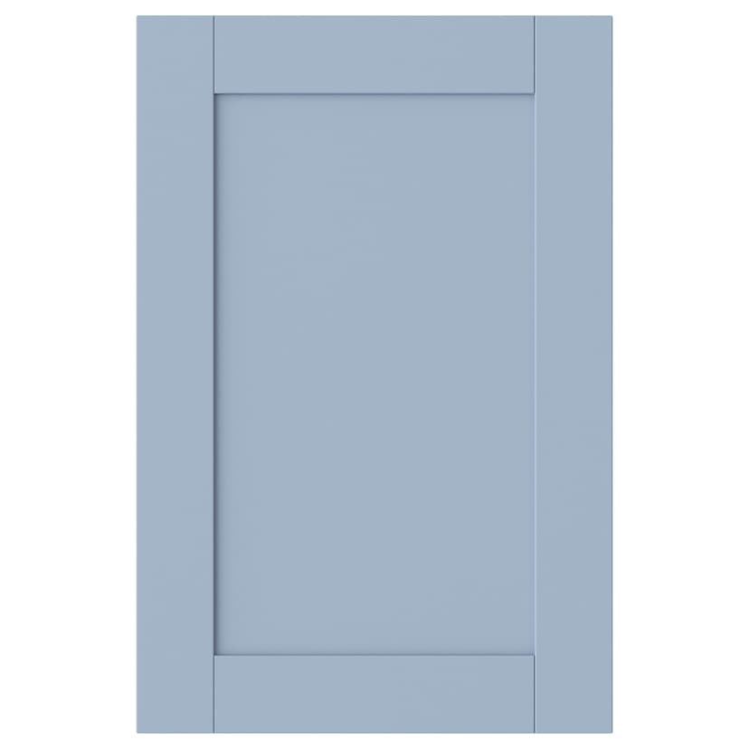 SANNIDAL — дверца с петлями, синий, 40x60 см