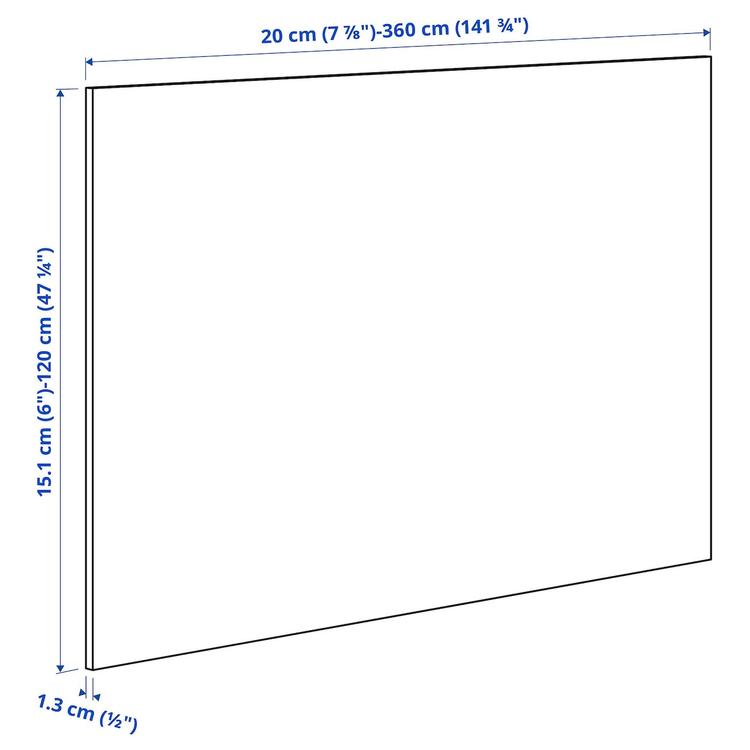 настенная панель под заказ, серо-бежевый под камень/ламинат, 1 м²x1.3 см dimensions