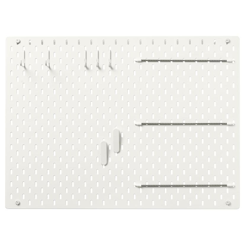 SKÅDIS — настенная панель, комбинация, белый, 76x56 см