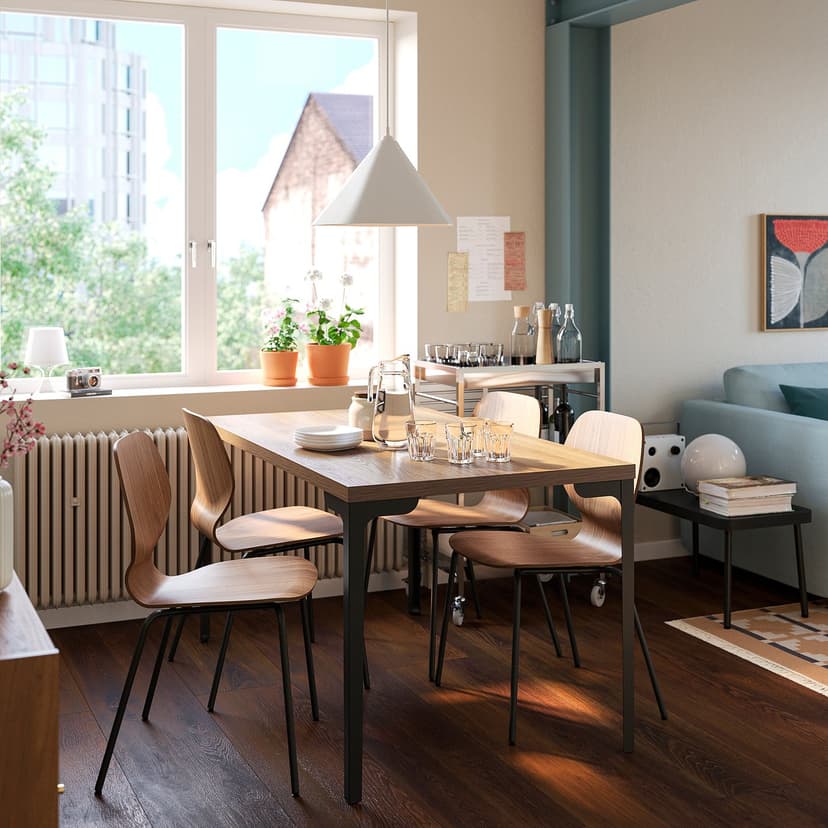 SKÅLSTA — Стол и 4 стула