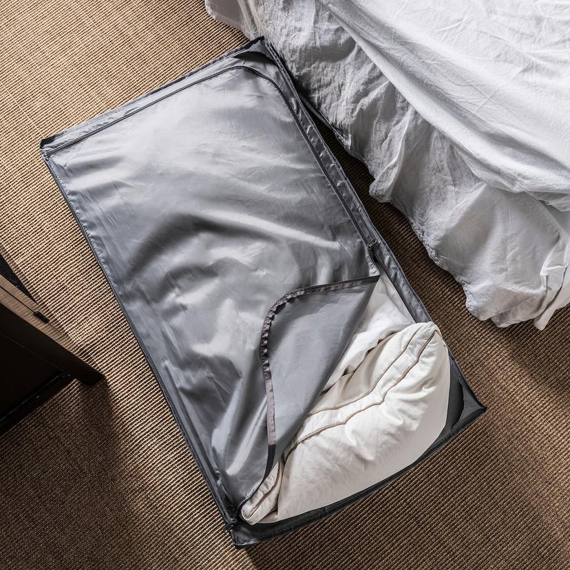 SKUBB — сумка для хранения, темно-серый, 90x53x19 см