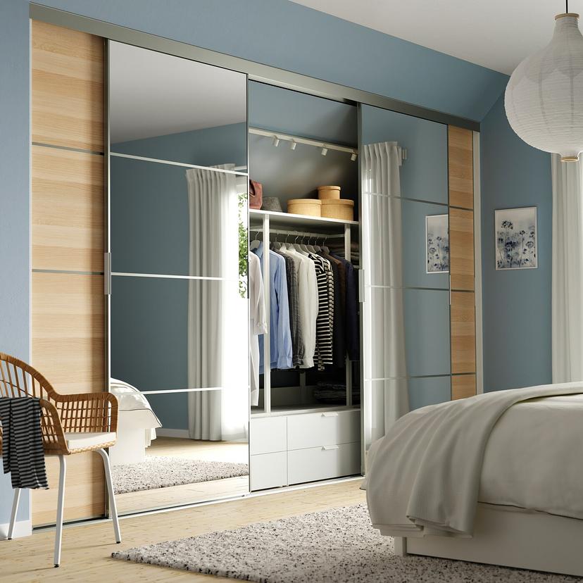 SKYTTA / MEHAMN/AULI — дверь раздвижная, комбинация