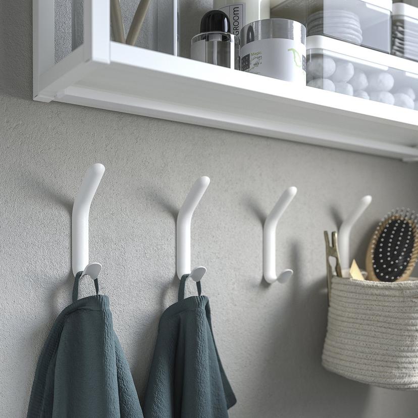 SNÖRAKA — Крючок, белый