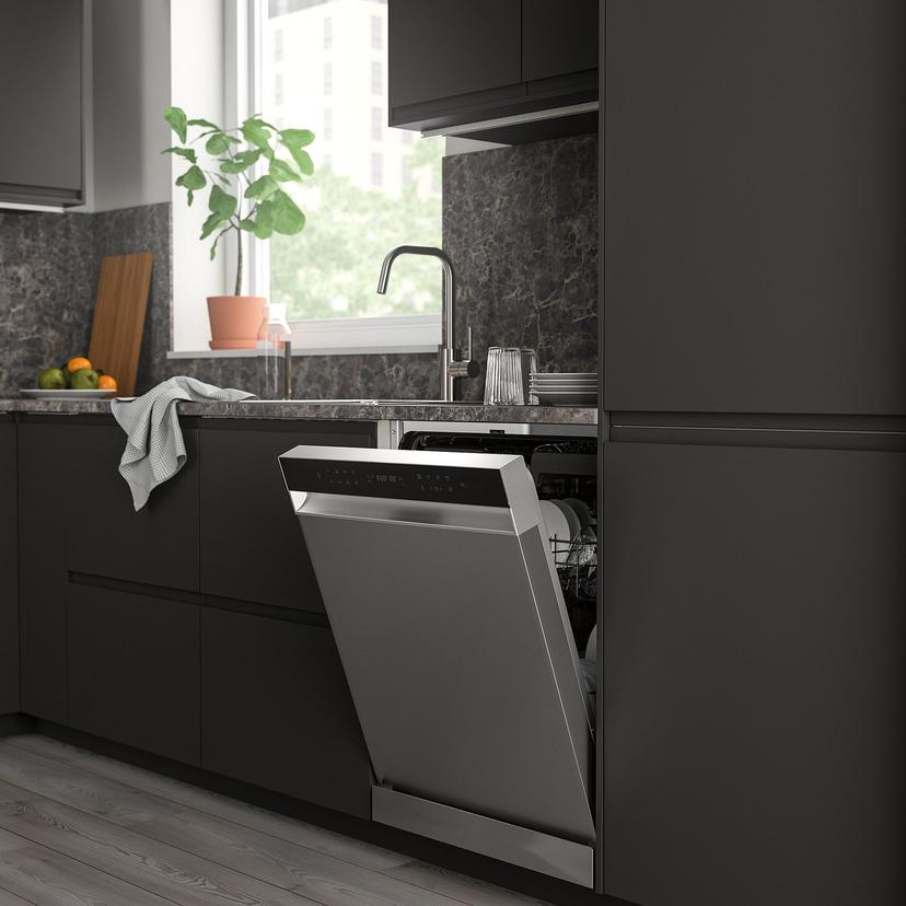 SÖDERBODA — встраиваемая посудомоечная машина, IKEA 500 цвет нержавеющей стали, 60 см