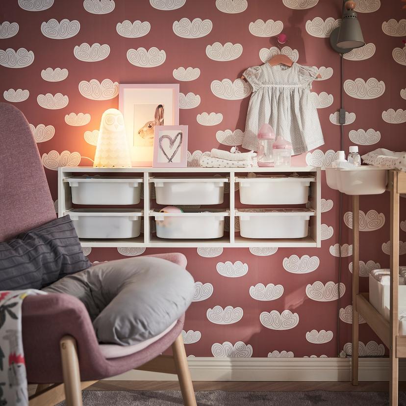 SOLBO — настольная лампа, светодиодная, белый/сова, 23 см