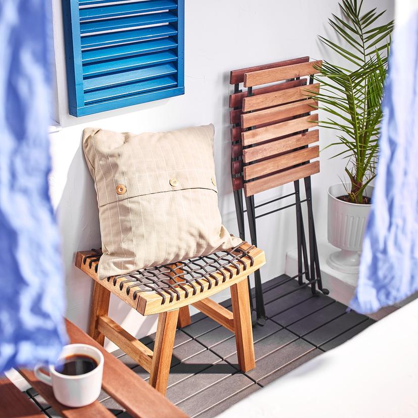 STACKHOLMEN — садовый табурет, 48x35x43 см