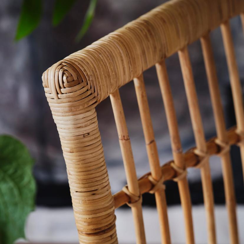 STOCKHOLM 2025 — Кресло, ротанг/Джурмо, серо-белое