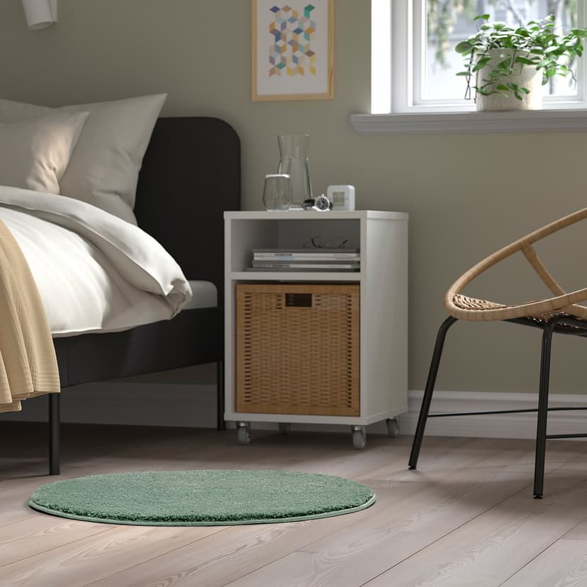 STOENSE — Dywan z krótkim włosiem, bladozielony,