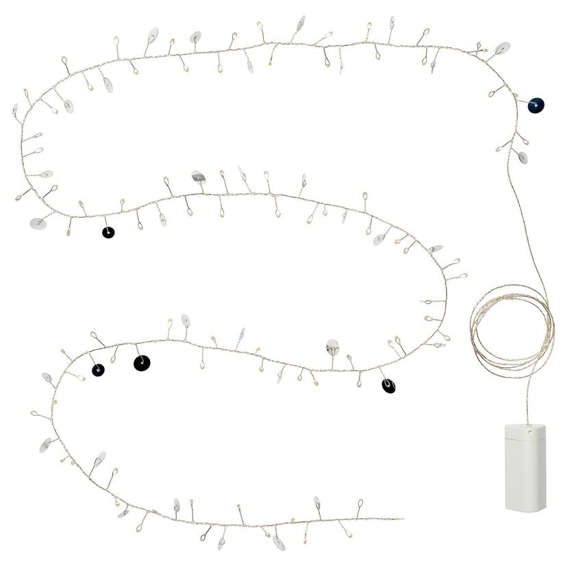 STRÅLA — Светодиодная гирлянда, 80 лампочек,