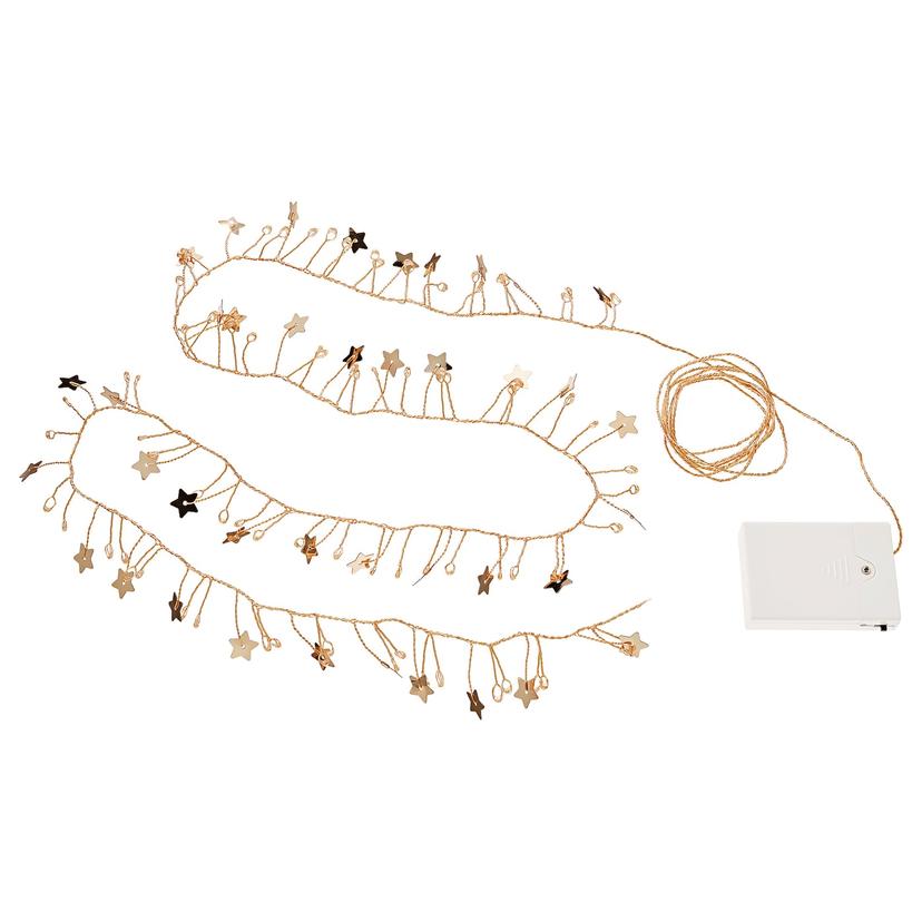 STRÅLA — Светодиодная гирлянда, 80 лампочек,