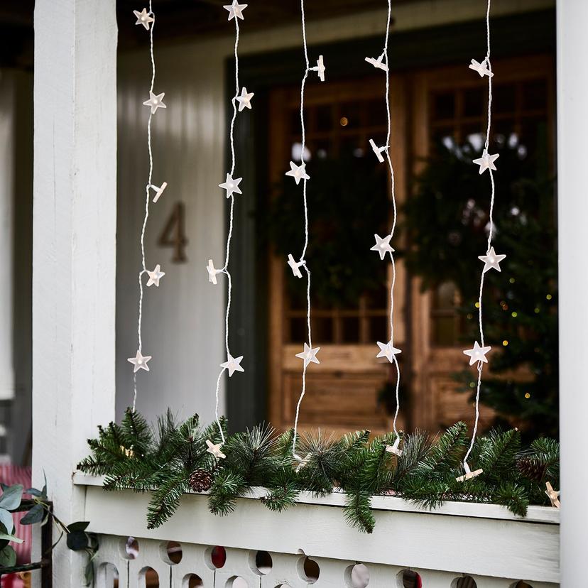 STRÅLA — Светодиодная гирлянда, 48 ламп,