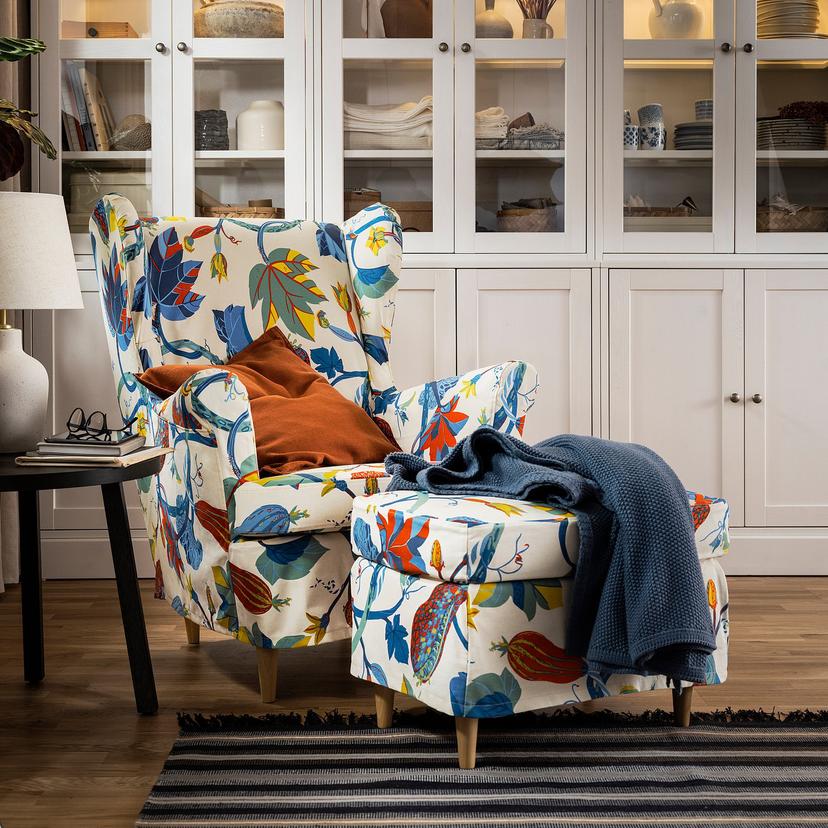 STRANDMON — Чехол на кресло с подголовником,