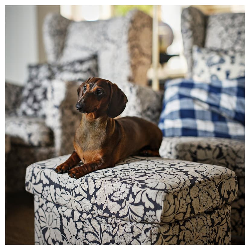 STRANDMON — чехол на табурет для ног