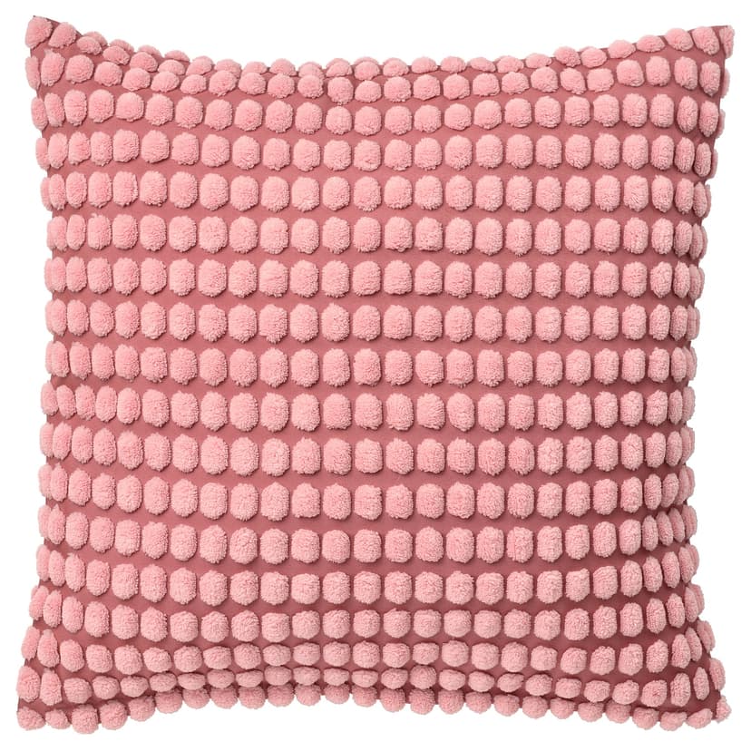 SVARTPOPPEL — Чехол на подушку, светло-розовый, 50x50 см