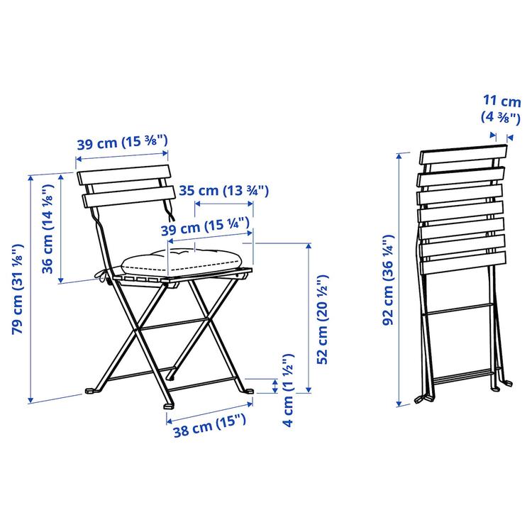 стол+4 стула, д/сада, черный/светло-коричневая морилка/клёсан синий dimensions