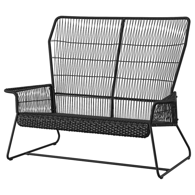 TALLSKÄR — 2-местный диван,садовый, антрацит