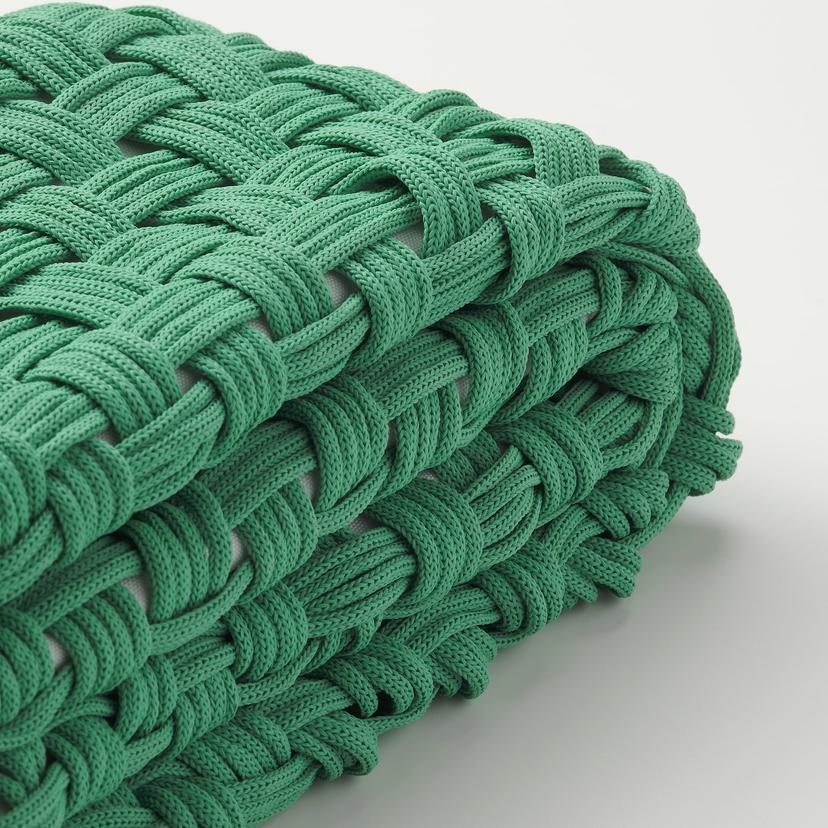 TOFTÖ — чехол на подушку, д/дома/улицы, ярко-зеленый, 50x50 см