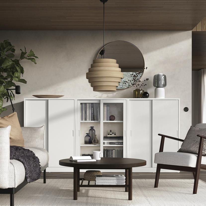 TONSTAD — комбинация для хран с раздв дверц