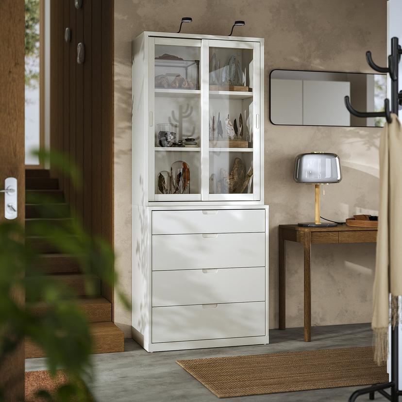 TONSTAD — Комплект с ящиками, 82x47x206 см