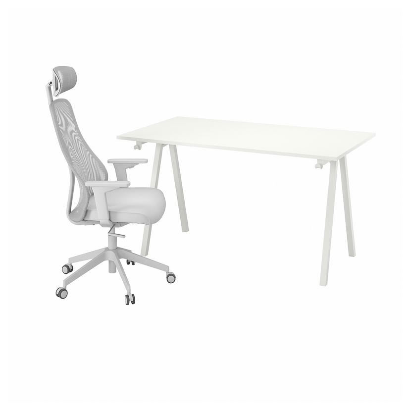 TROTTEN / MATCHSPEL — письменный стол и стул