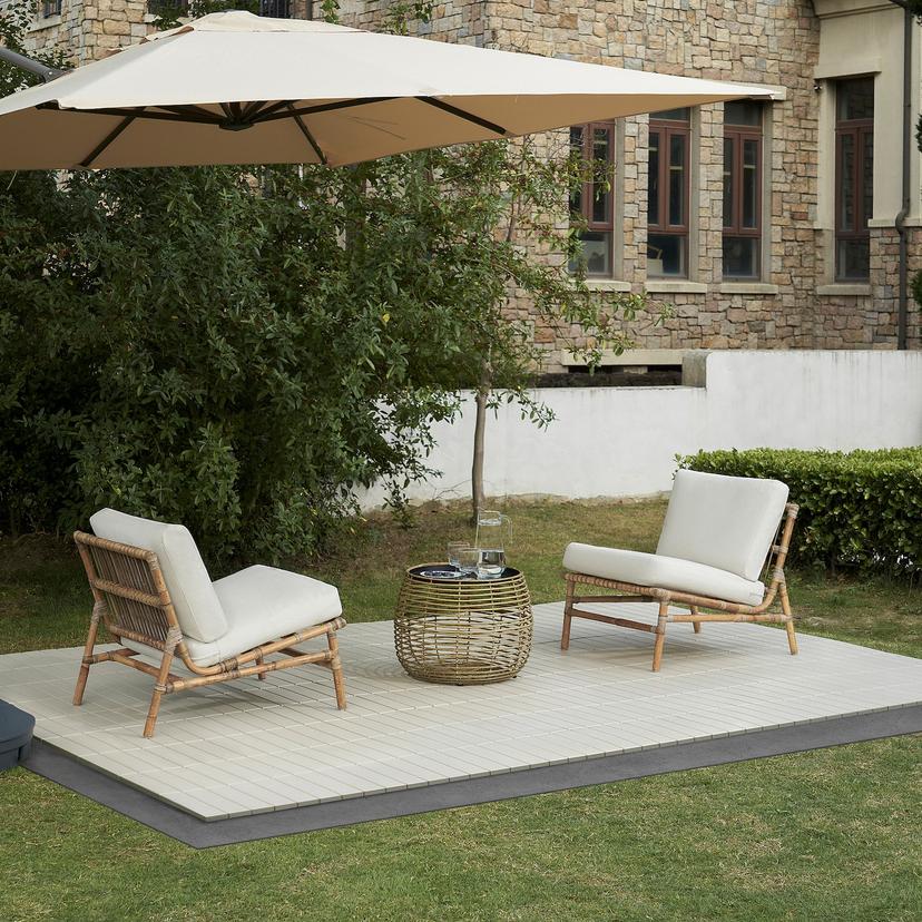 TVARÖ / FRÖSÖN — набор садовой мебели, бежевый