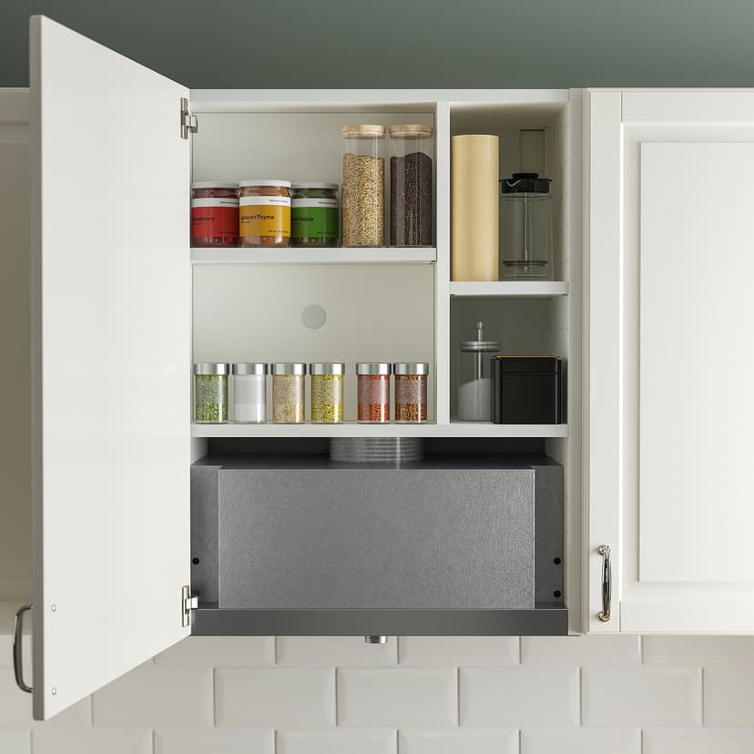 UNDERVERK — вытяжка кухонная встраив (колпак), нержавеющая сталь, 60 см