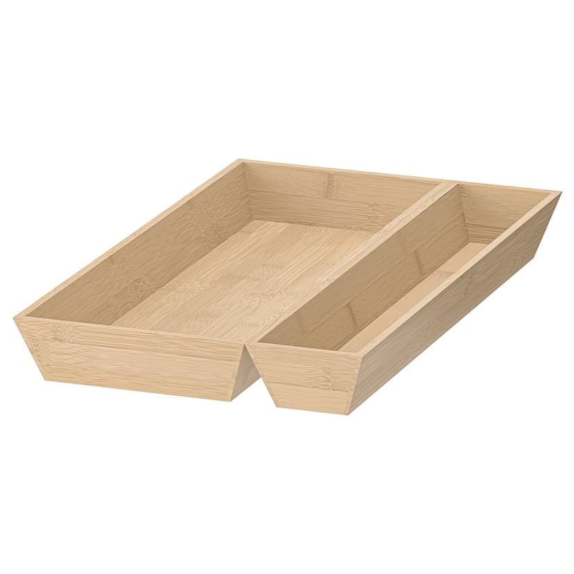 UPPDATERA — Wkład do szuflady, 2-elementowy, bambus,