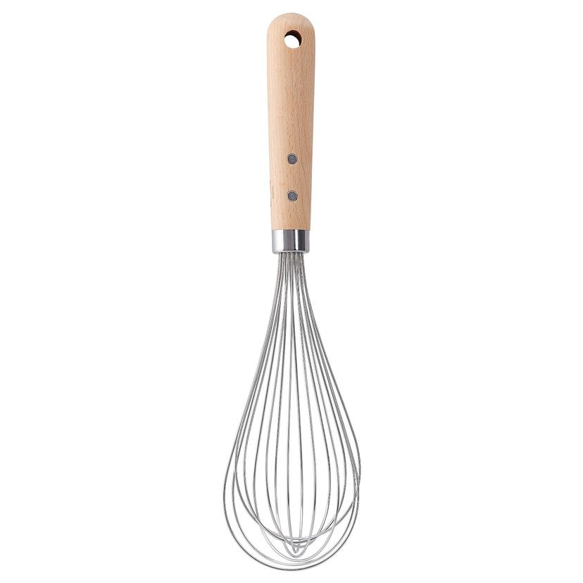 VARDAGEN — венчик, нержавеющ сталь/бук, 30 см