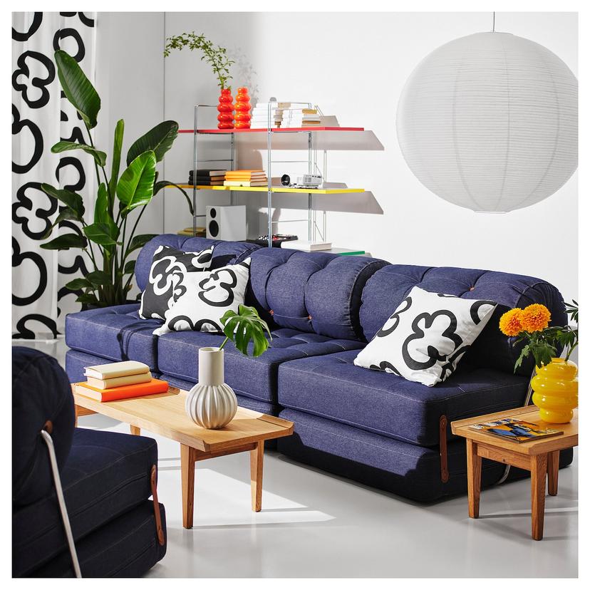 VÅRKUMLA — кресло-кровать, Vansta синий