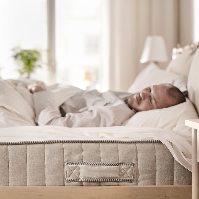 VATNESTRÖM — Матрас, пружинный блок, средней жесткости/натуральный