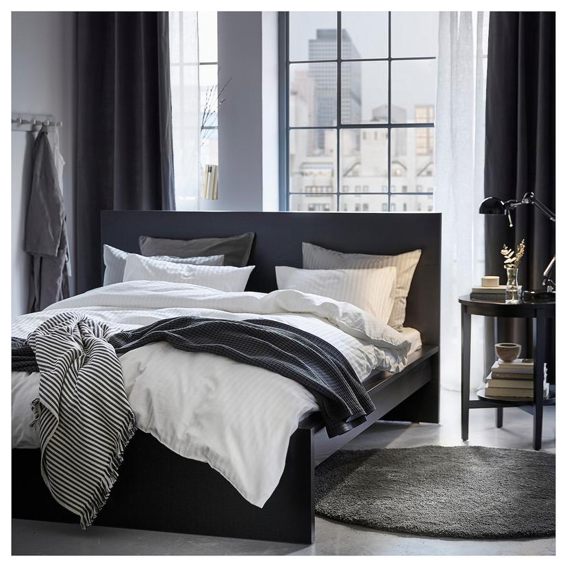 VIDGA — одинарная гардинная шина д/стены, белый