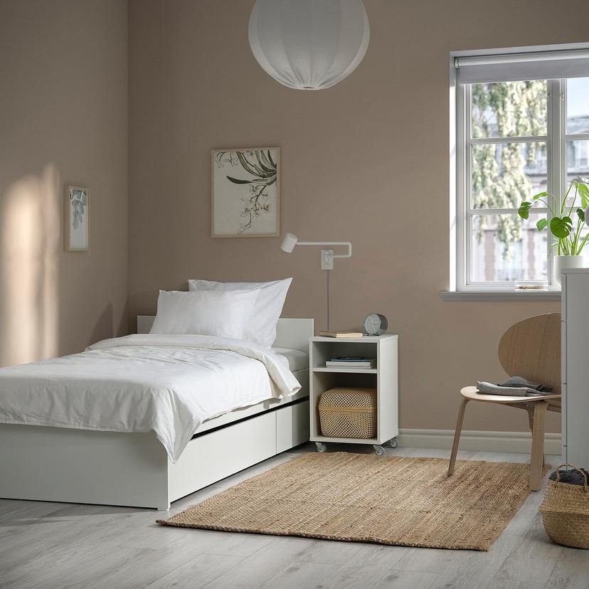 VIHALS — Каркас кровати с 2 контейнерами, 90x200 см